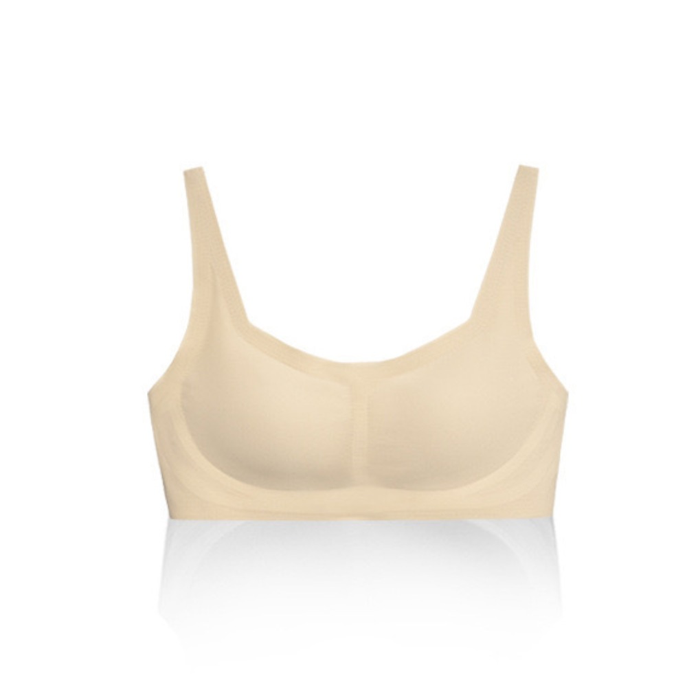 Yoga Fitness Girl - Solid Color Seamless Push Up Bra
