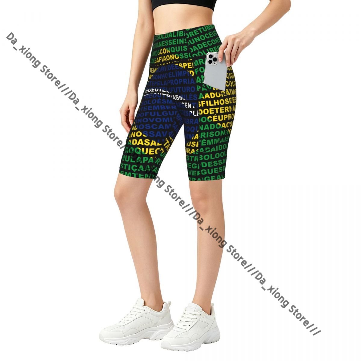 Yoga Daily Fitness - Female Hip Lift Yoga Shorts Brazil
