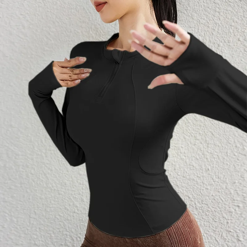 Yoga Fitness Girl - Cloud Hide Running Yoga Shirt for