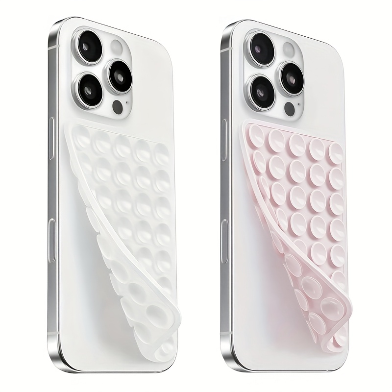 Fitness Yoga - 2pcs Double-Sided Silicone Suction Cup Phone