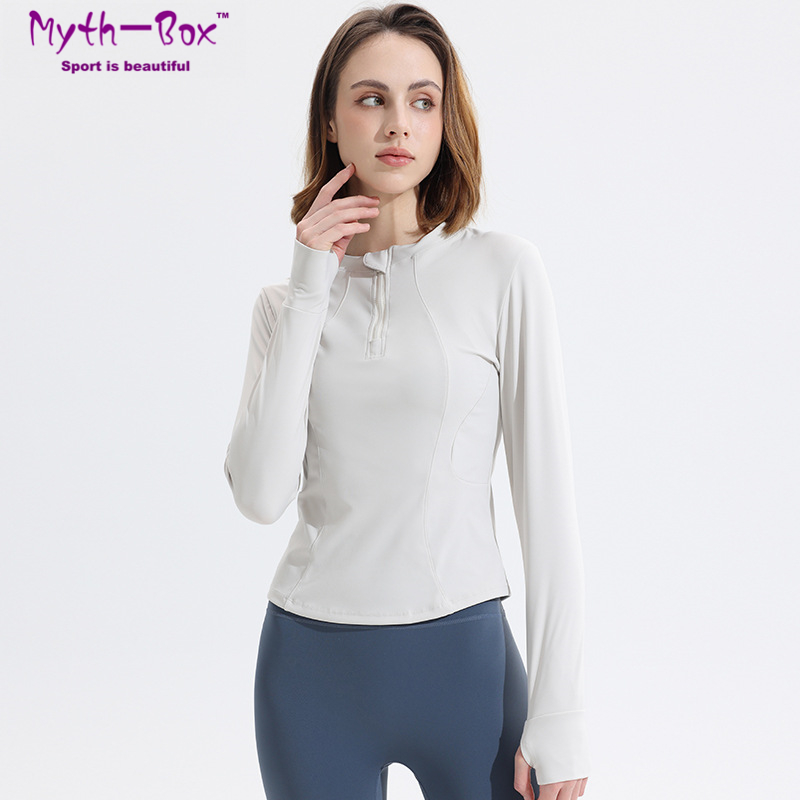 Autumn Women Yoga Shirts Long  - Yoga Fitness Qc 评论和价格