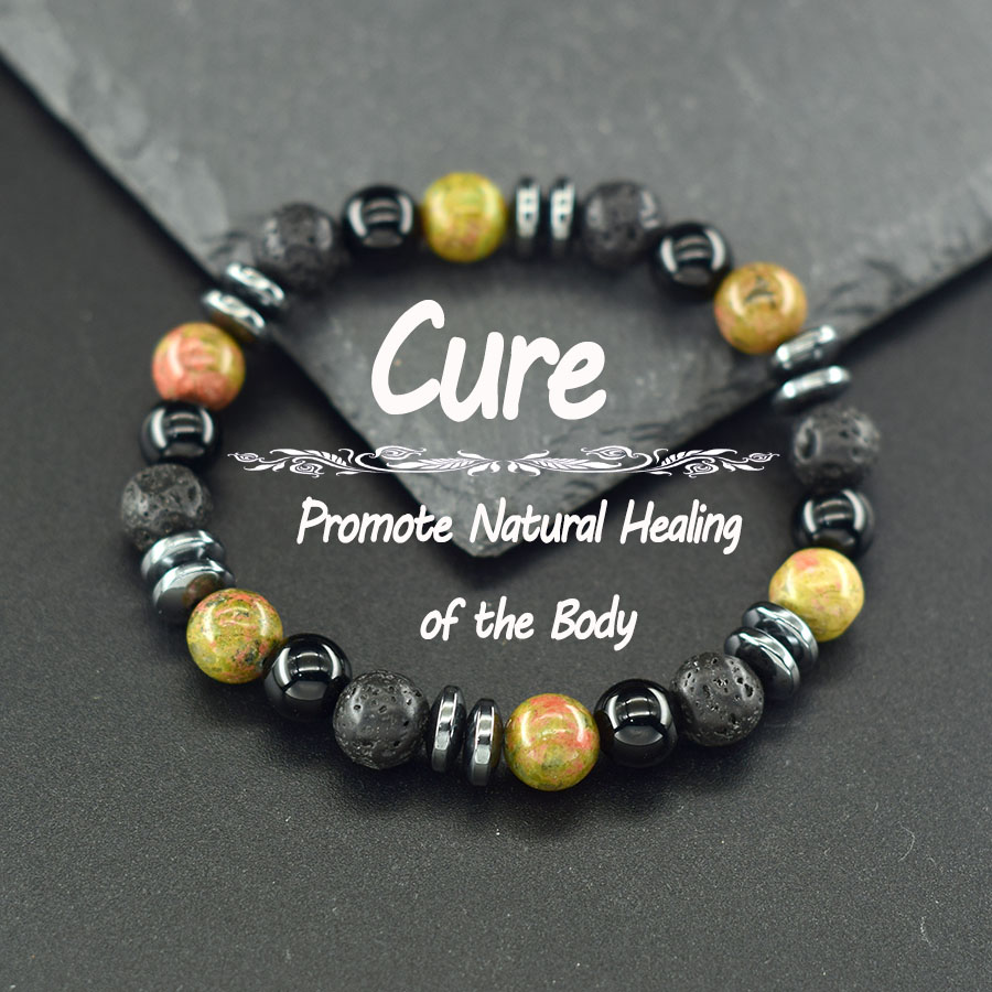 Natural Unakite Jasper Stone B - Yoga Fitness Promotion 评论和价格