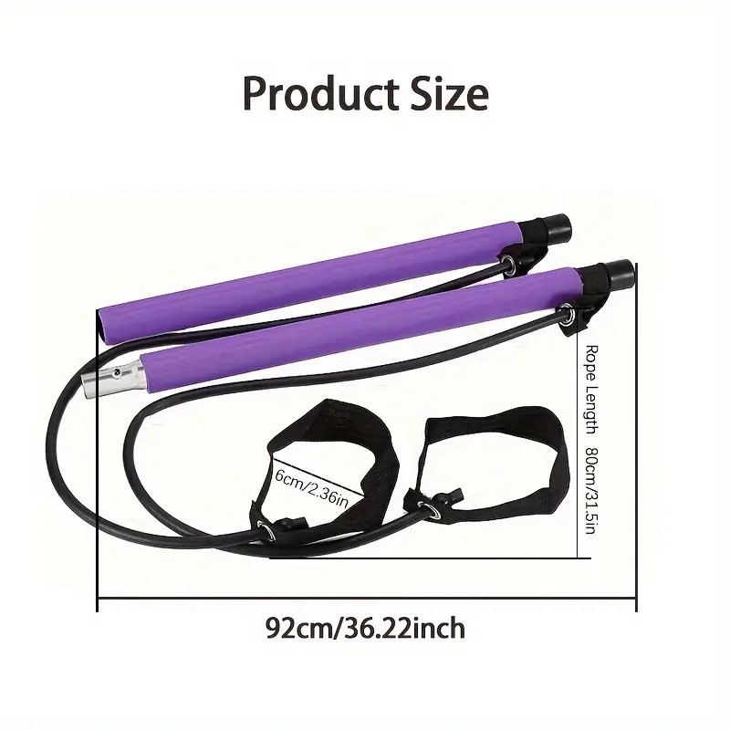 Multifunctional Pilates Bar Co - Yoga Fitness Bar 评论和价格