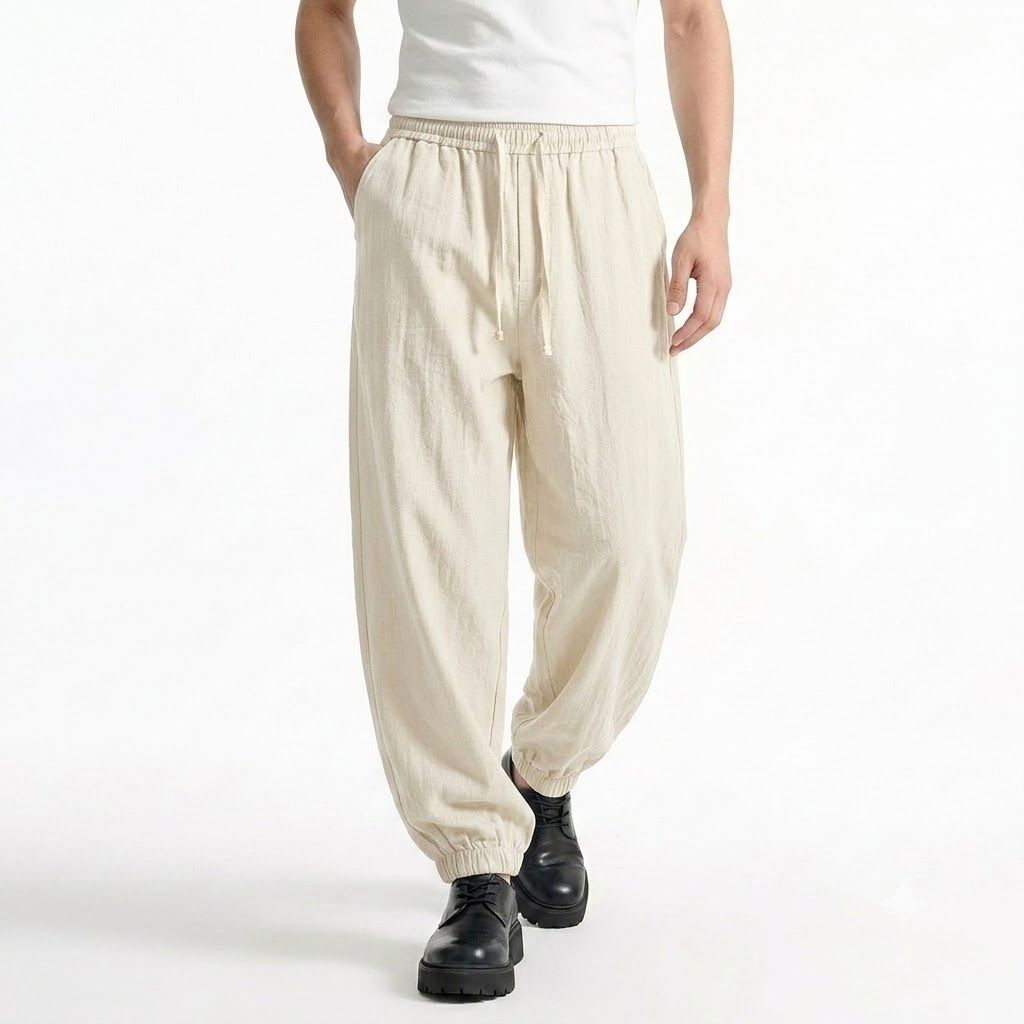 Mens Loose Drawstring Casual T - Yoga Daily Fitness 评论和价格