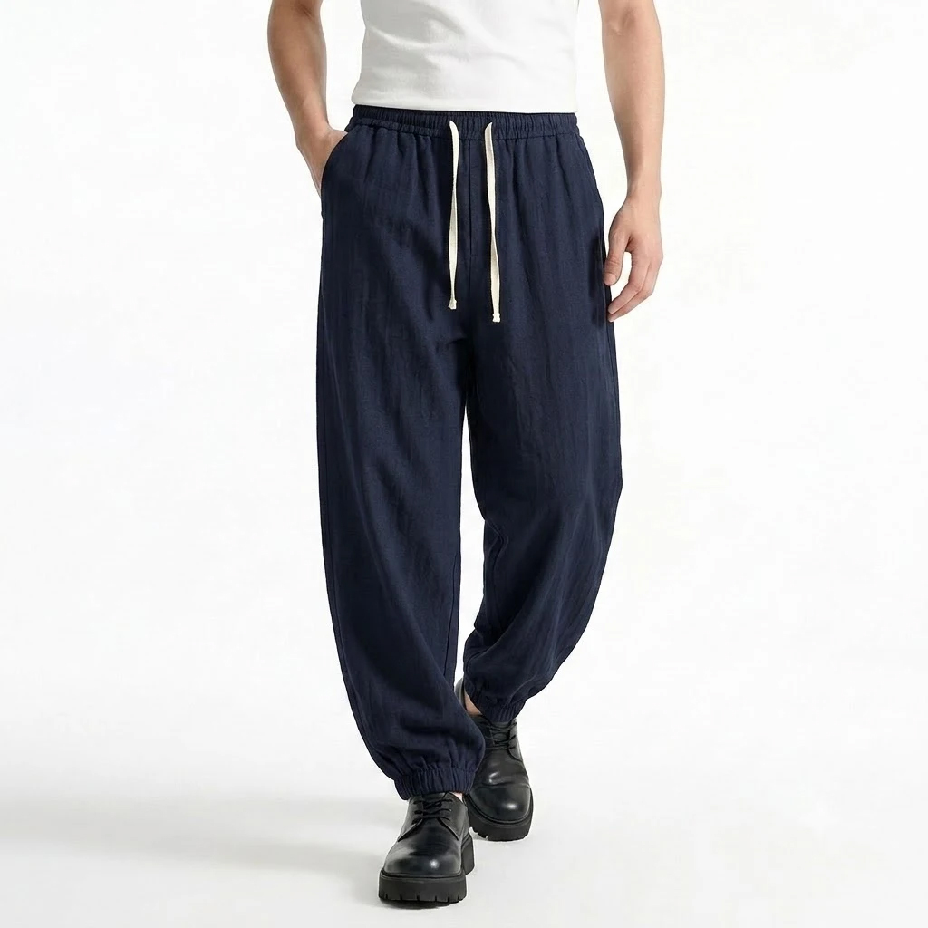 Mens Loose Drawstring Casual T - Yoga Daily Fitness 评论和价格
