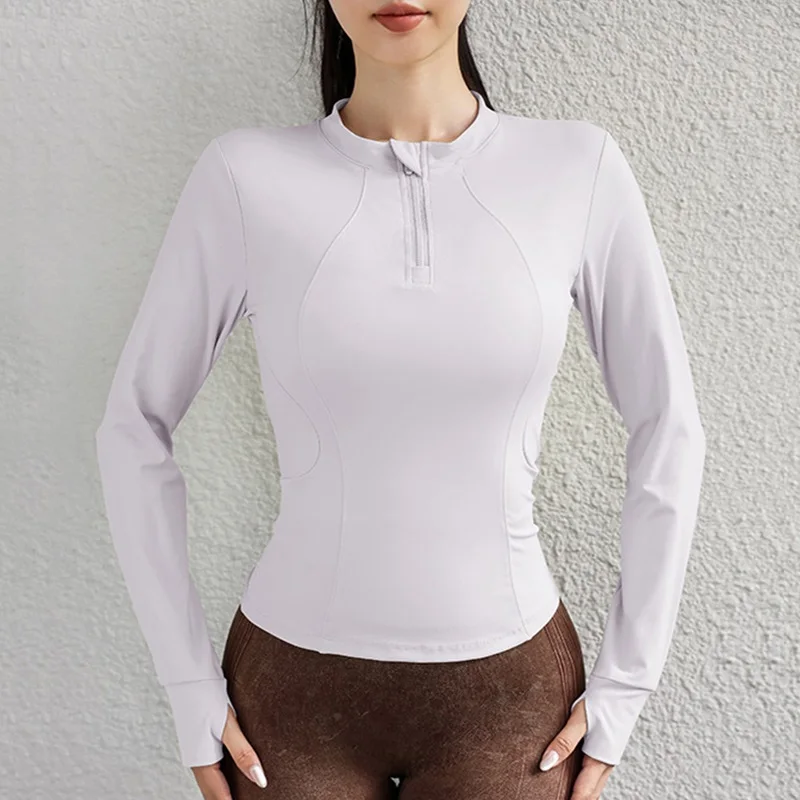Cloud Hide Running Yoga Shirt  - Yoga Fitness Girl 评论和价格
