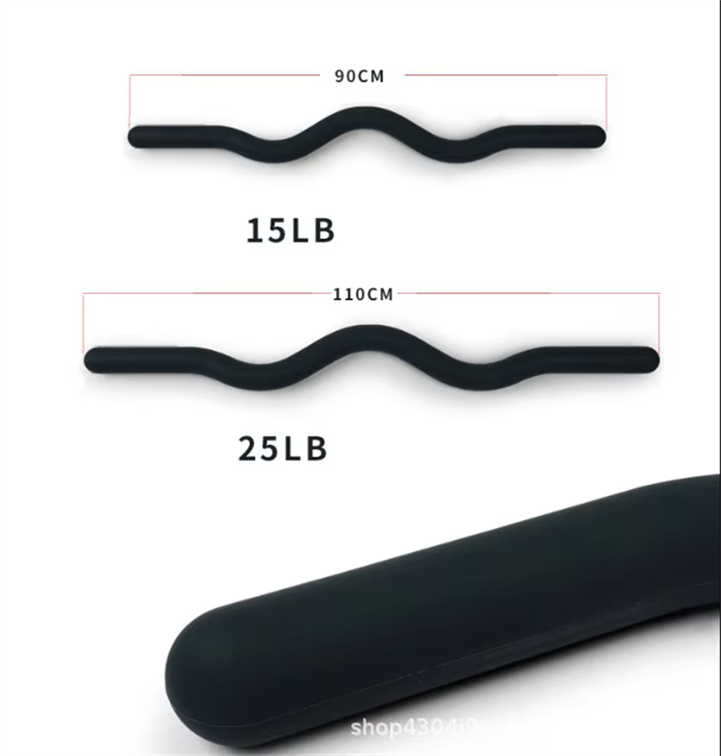 15LB Soft Toning Barbell, Non- - Yoga Fitness Bar 评论和价格