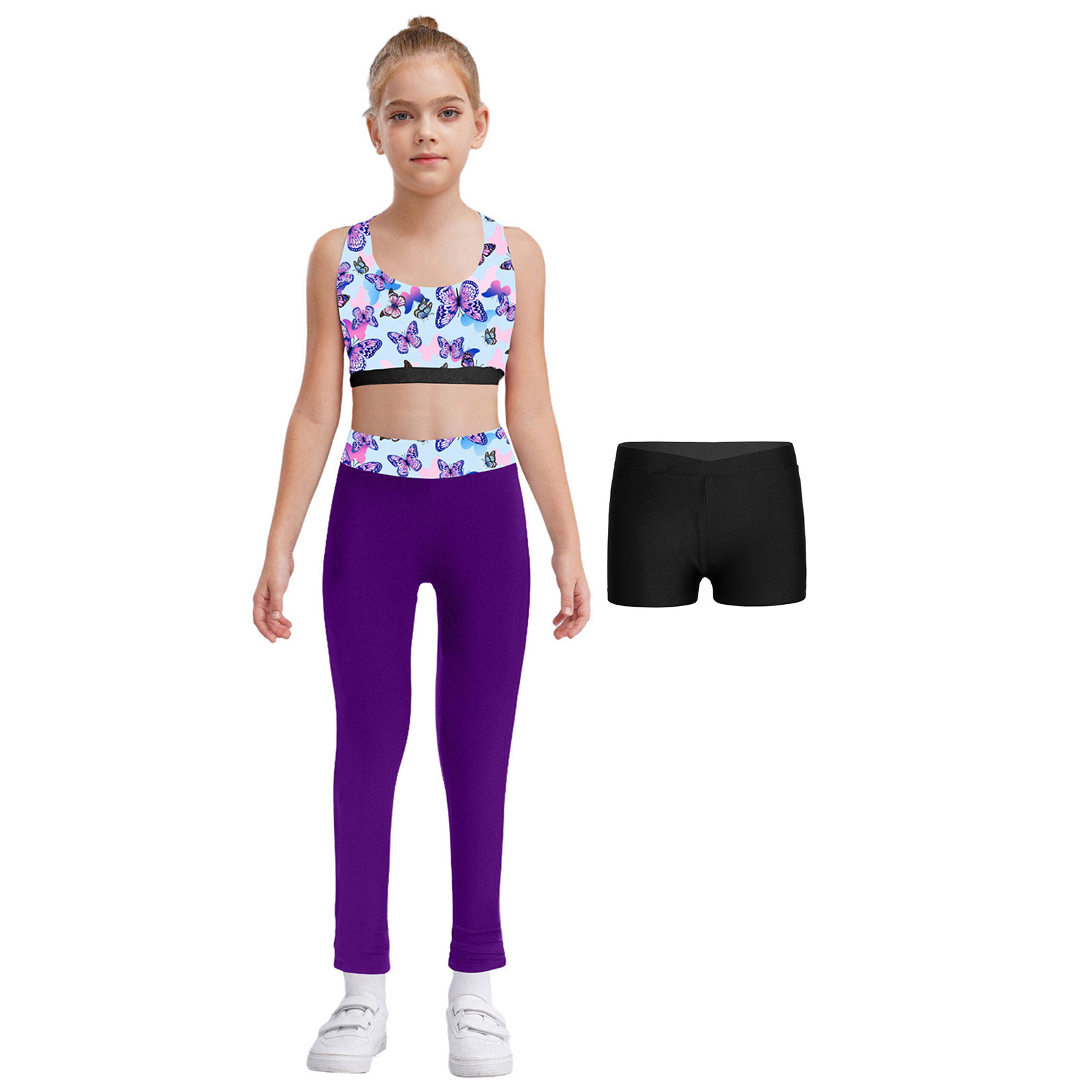 Children's Three Piece Fitness - Yoga Fitness Girl 评论和价格