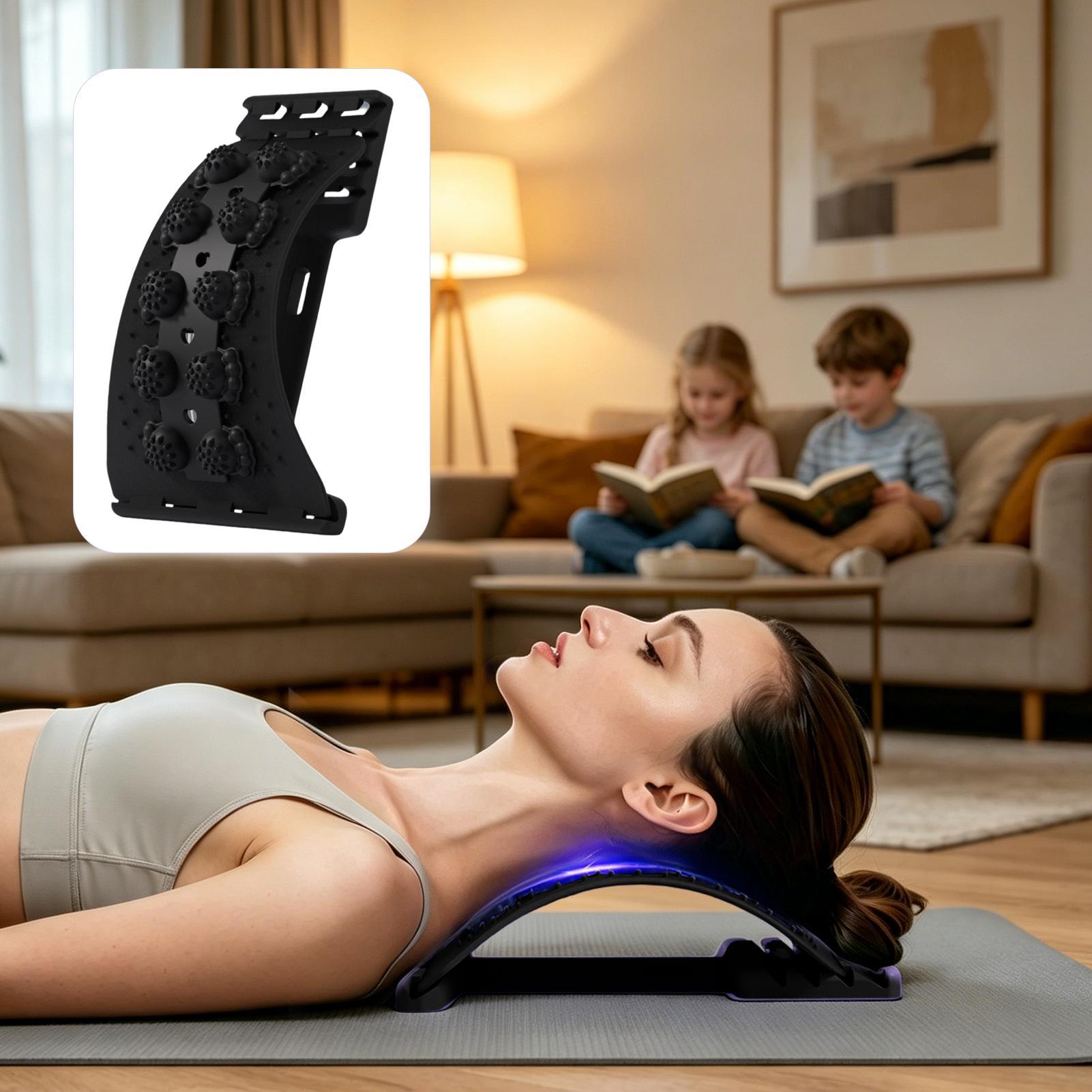 Back Arch Stretcher 4-Level Ad - Yoga Health & Fitness Center 评论和价格