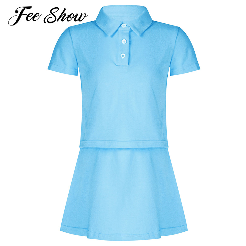 2Pcs Kids Sport Suit Short Sle - Yoga Fitness Girl 评论和价格