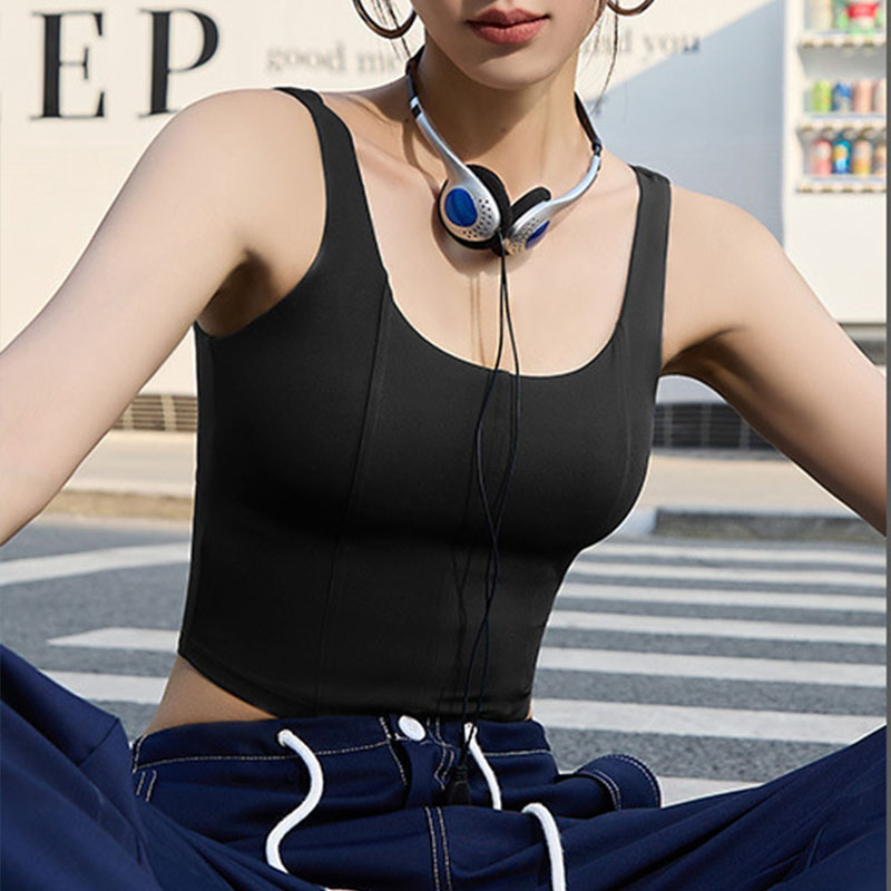 Aiithuug Yoga Crop Tops Build- - Yoga Daily Fitness 评论和价格