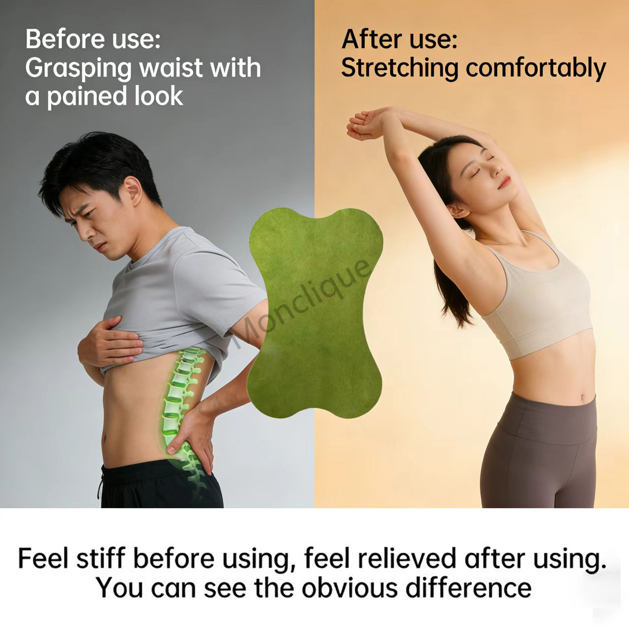 24/48PCS Lumbar Patch Back Mas - Yoga Fitness Promotion 评论和价格