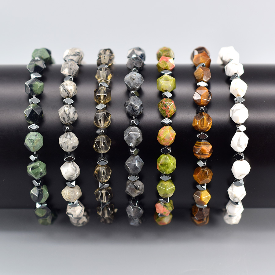 Irregular Natural Unakite Jasp - Yoga Fitness Promotion 评论和价格
