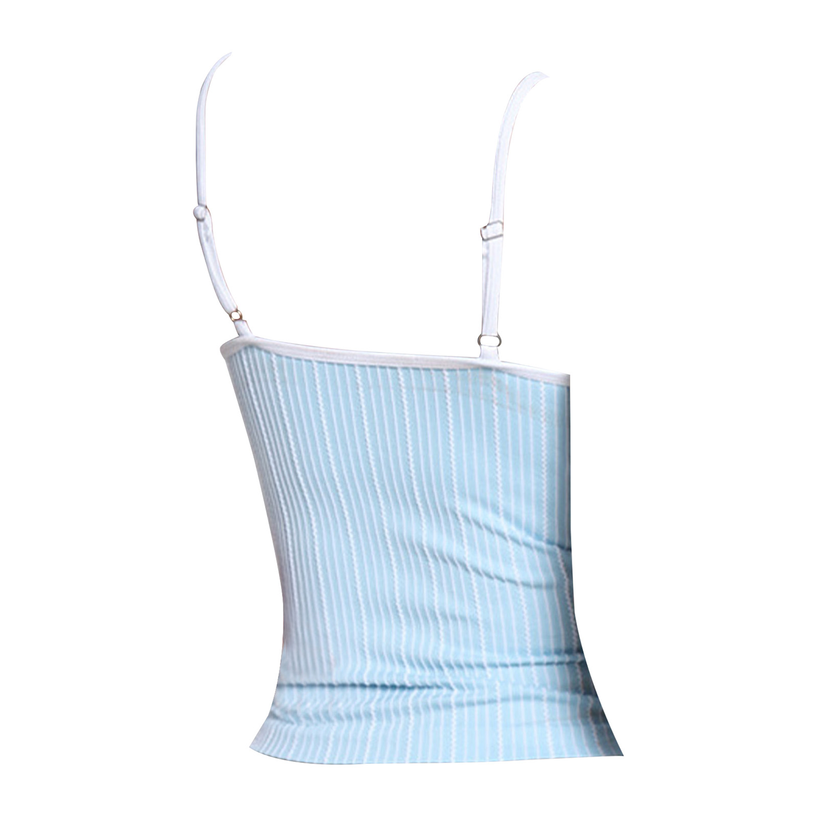 Women U Neck Striped Adjustabl - Yoga Daily Fitness 评论和价格