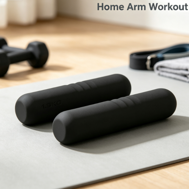 Silicone Coated Dumbbell Bar 1 - Yoga Fitness Bar 评论和价格