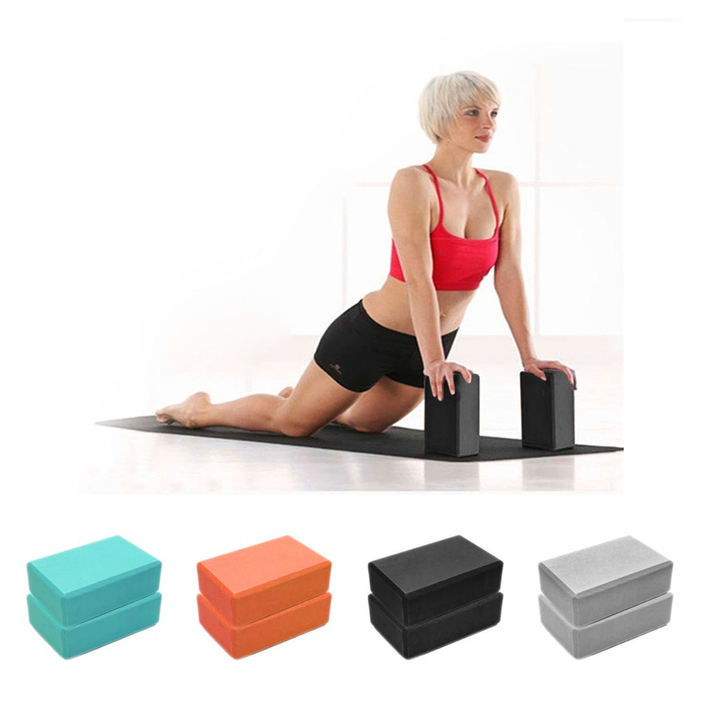 Colored EVA Yoga Block Brick N - Yoga Health & Fitness Center 评论和价格