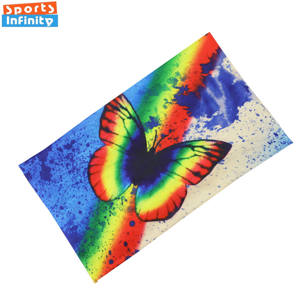 Sunflower Printed Elastic Wide - Yoga Daily Fitness 评论和价格